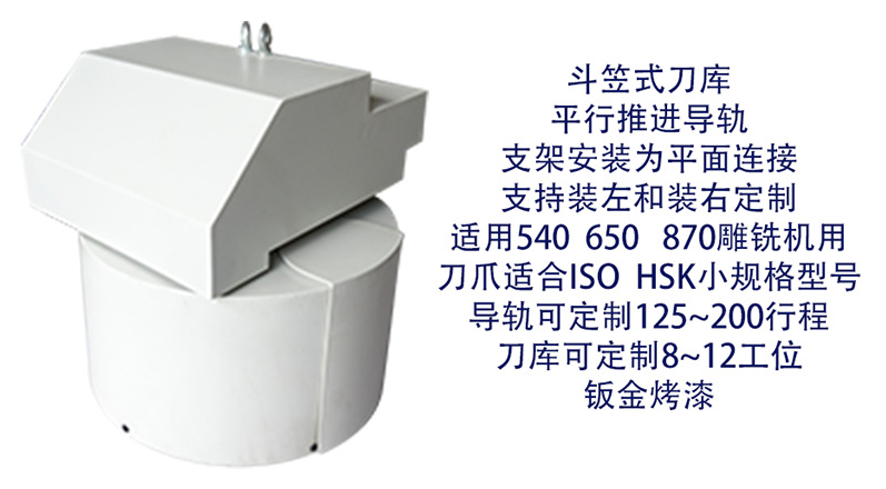 精雕機(jī)刀庫(kù)龍利有幾種選擇？